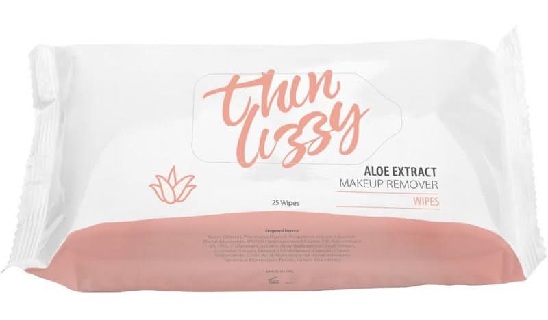 Thin Lizzy Make Up Wipes 25pk