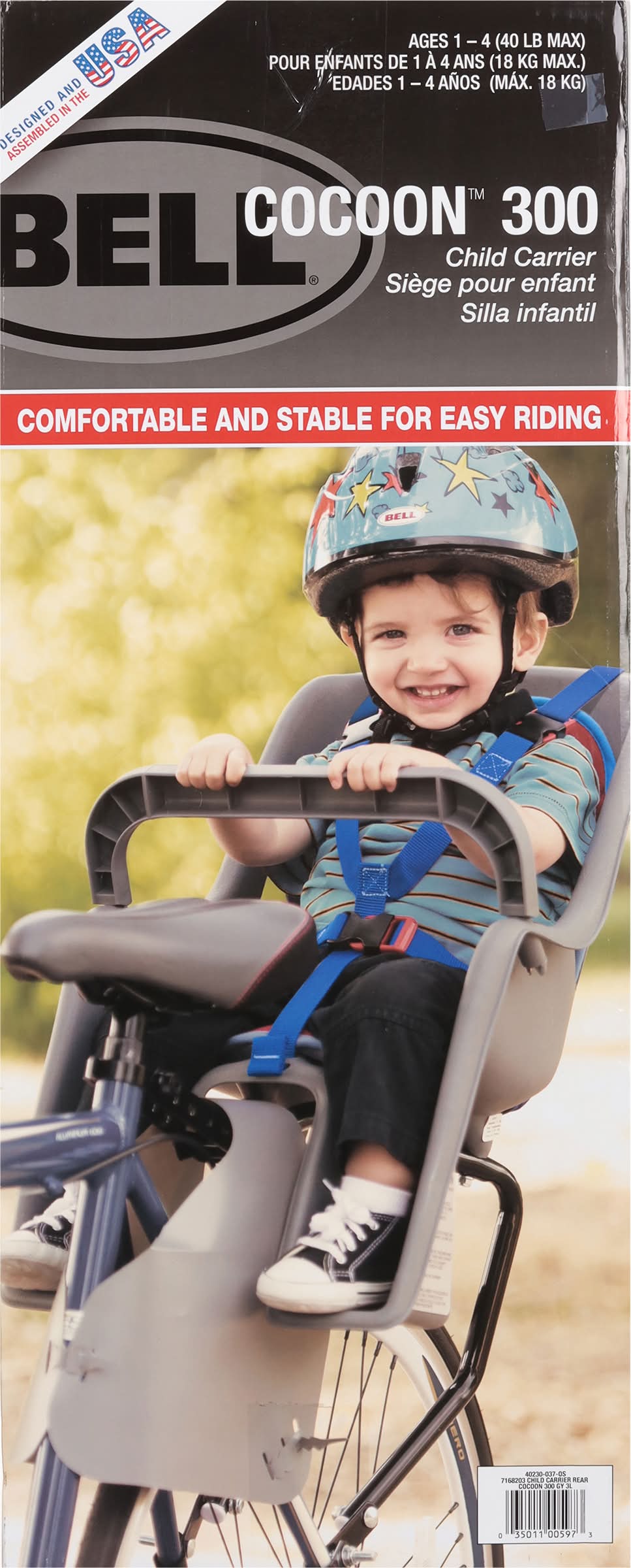 Bell Cocoon 300 Bicycle Rear Mounted Carrier Seat For Ages 1-4 Years  Delivery Near Me | Order Online | Uber Eats