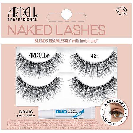 Ardell Naked Lashes + Duo Adhesive 421 (0.03 oz, 2 ct)