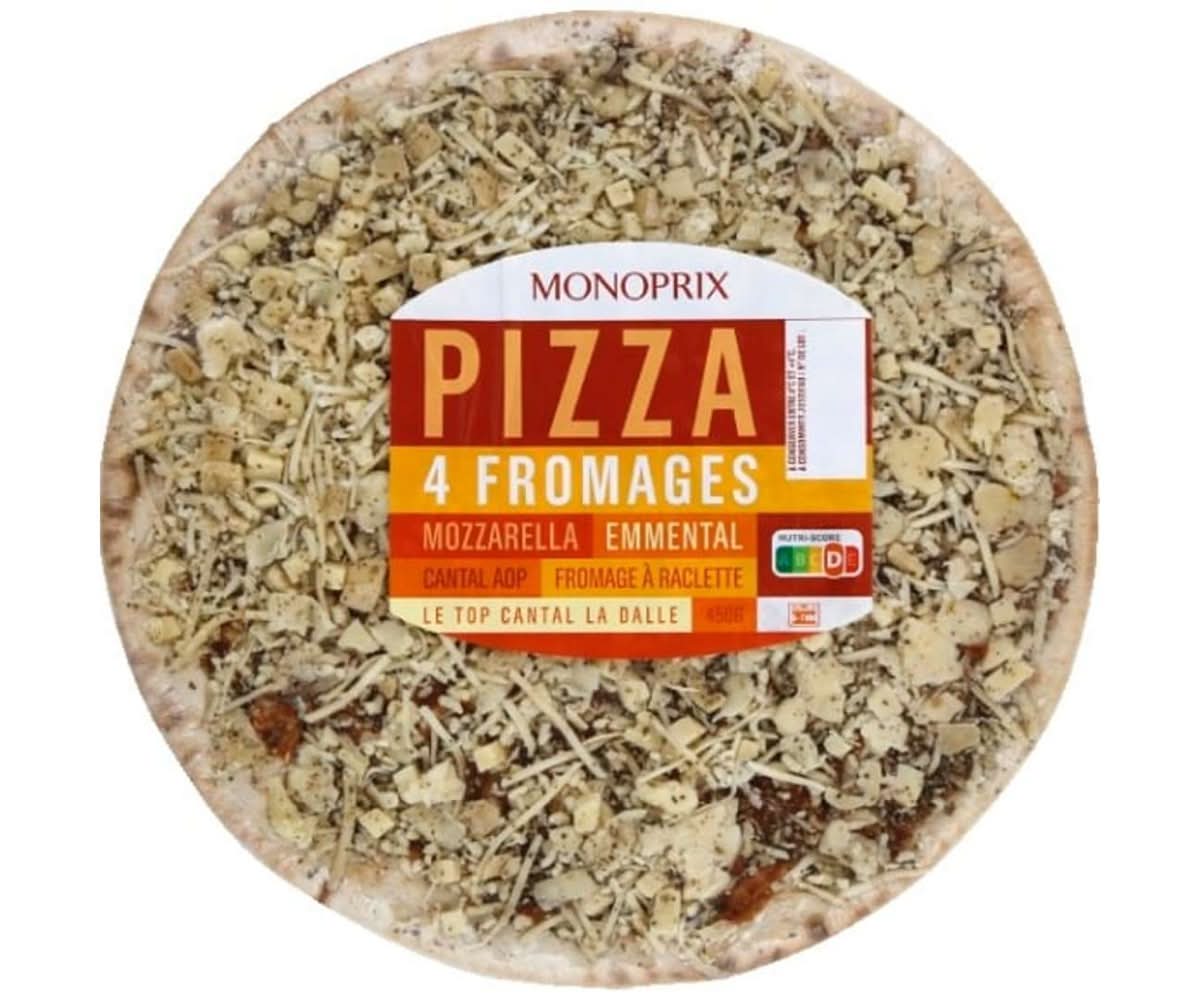 Monoprix - Pizza 4 fromages (450g)