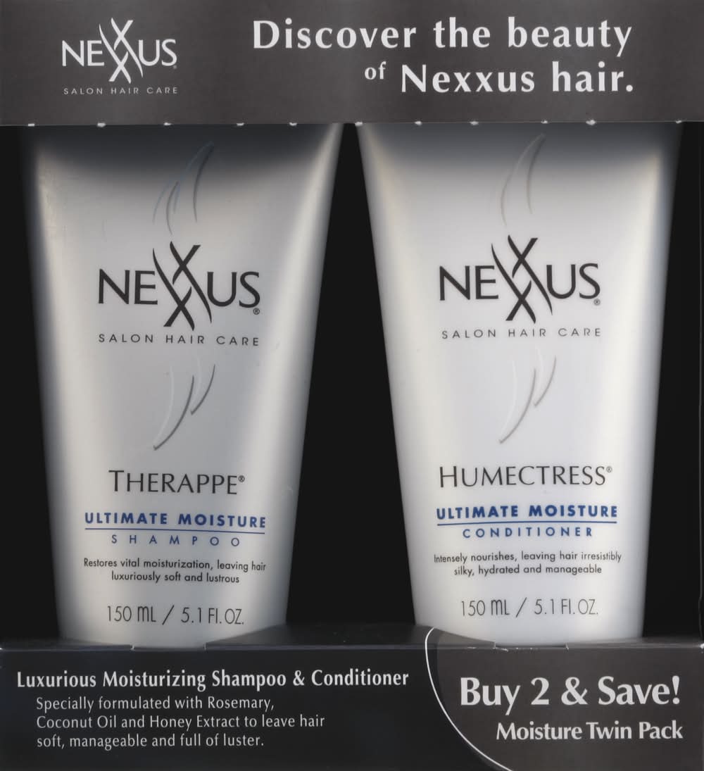 Nexxus Moisturizing Shampoo and Conditioner Ultimate Moisture (2 x 5.1 fl oz)