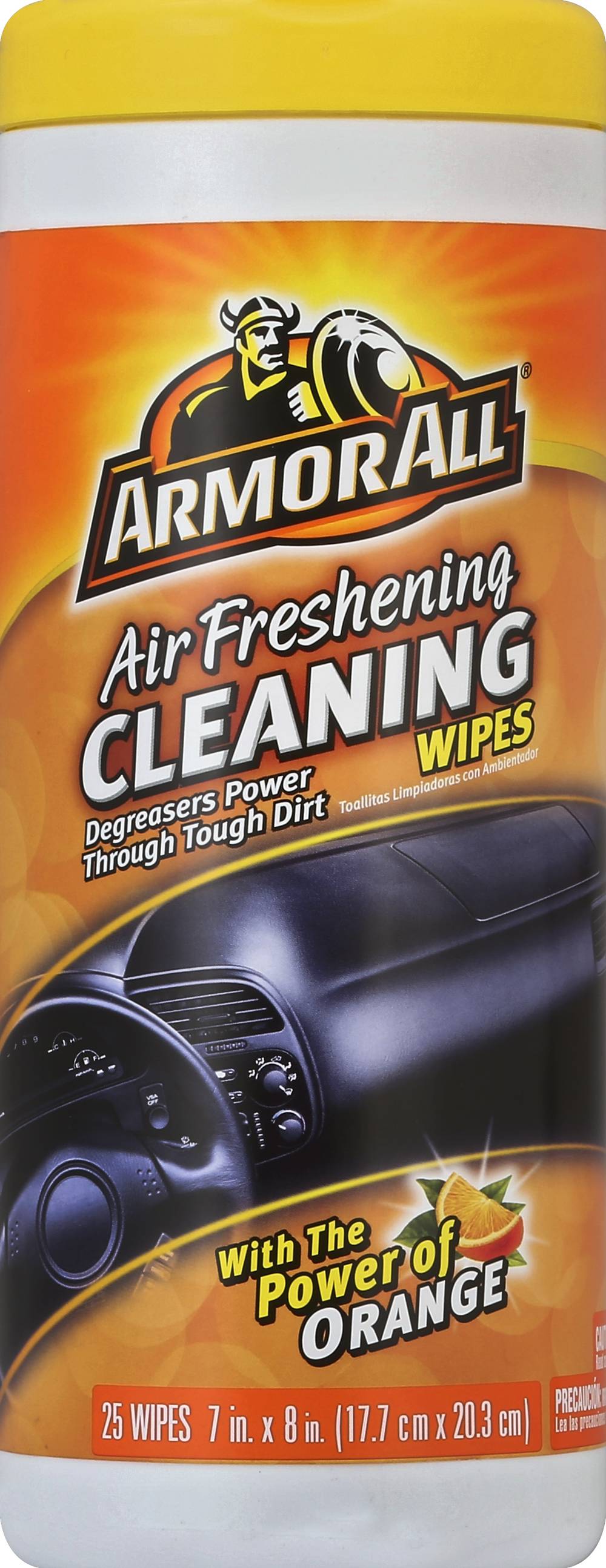 Armor All Orange Degreaser Cleaning Wipes