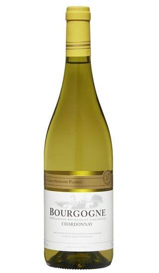 Vin blanc  Bourgogne Chardonnay  CAVE AUGUSTIN FLORENT - La bouteille de 75cL