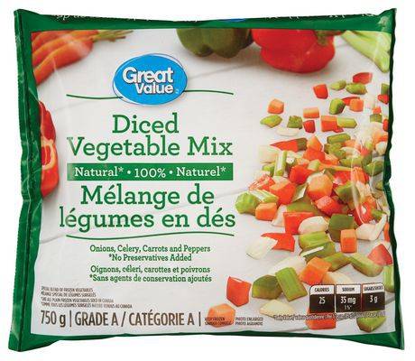 Great Value Diced Vegetable Mix (750 g)