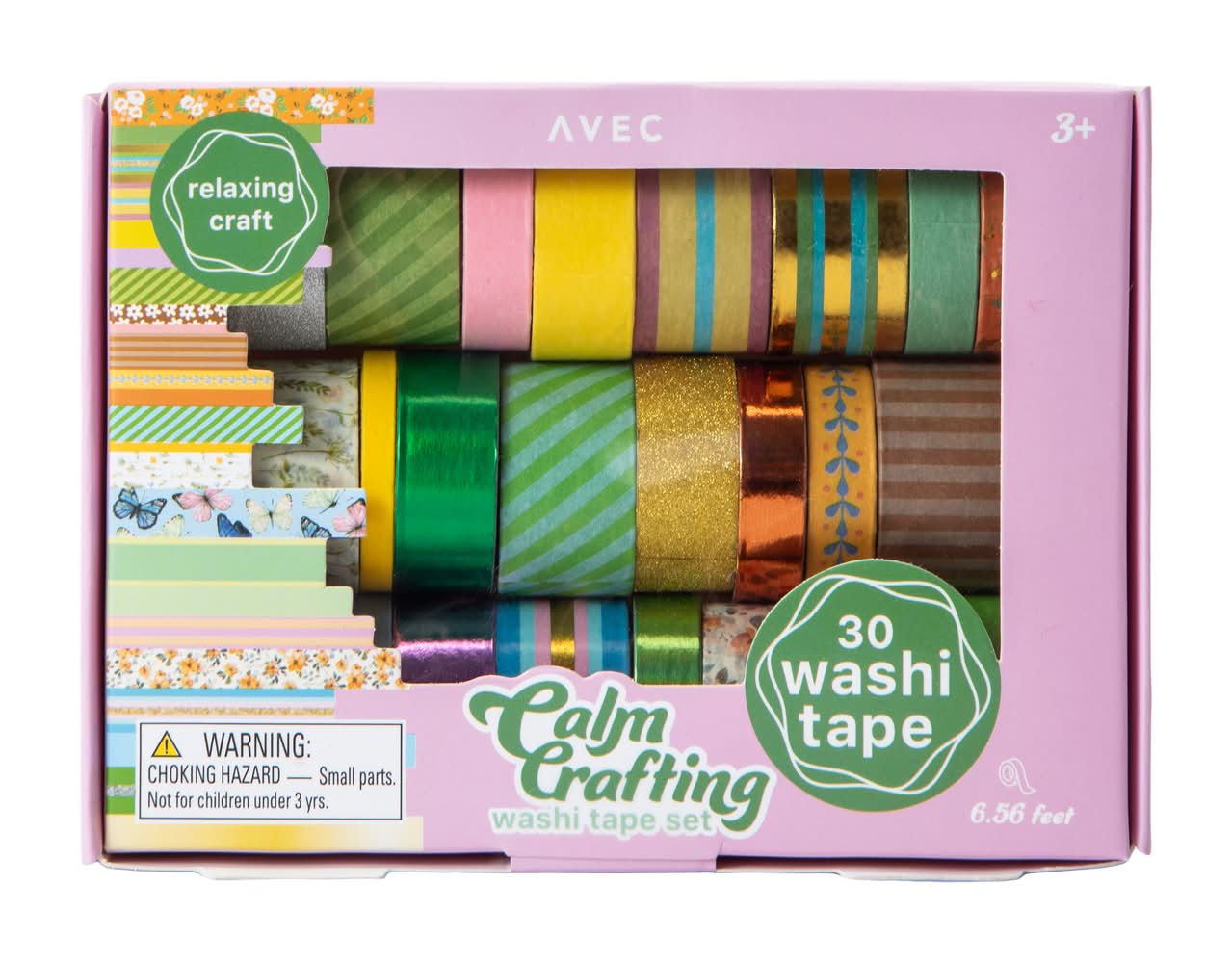 Calm Crafting Washi Tape 30-Count Set