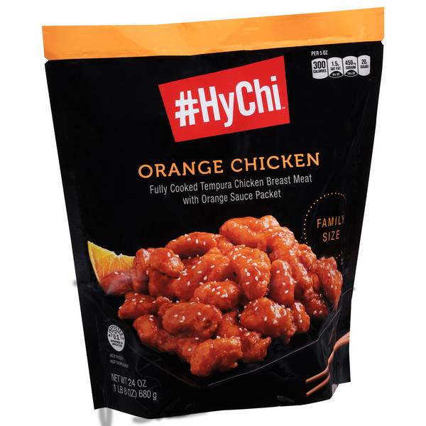 Hy-Vee Hychi Fully Cooked Family Size Tempura Chicken (orange chicken)