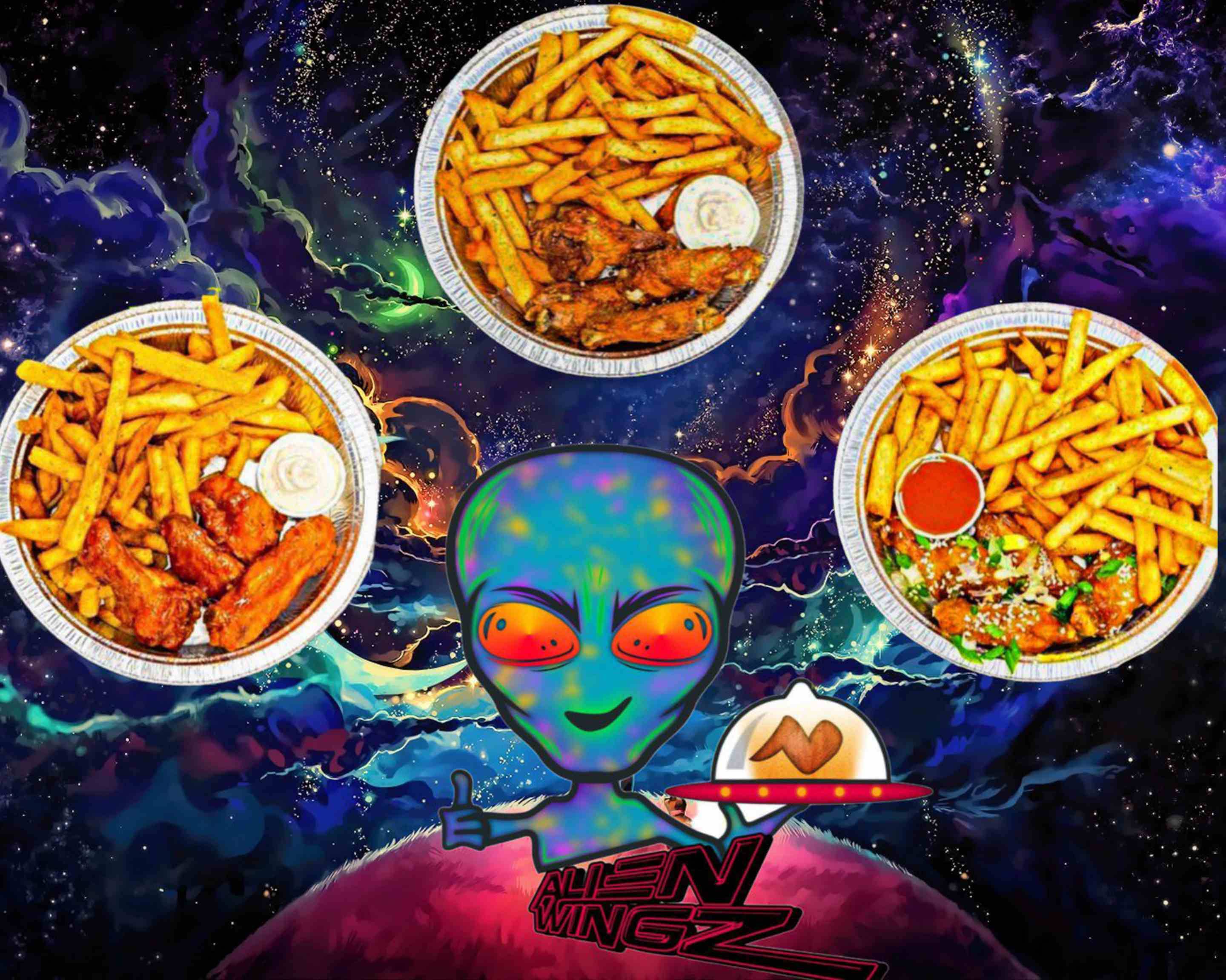 Order Alien Wings! Delivery【Menu & Prices】 TroisRivieres Uber Eats