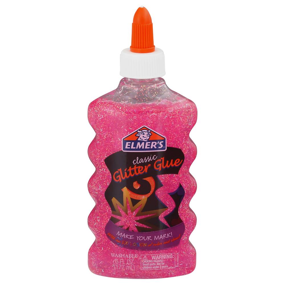 Elmer's Washable Classic Glitter Glue (6 fl oz)