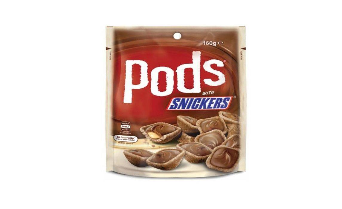 Snickers Pods 160g