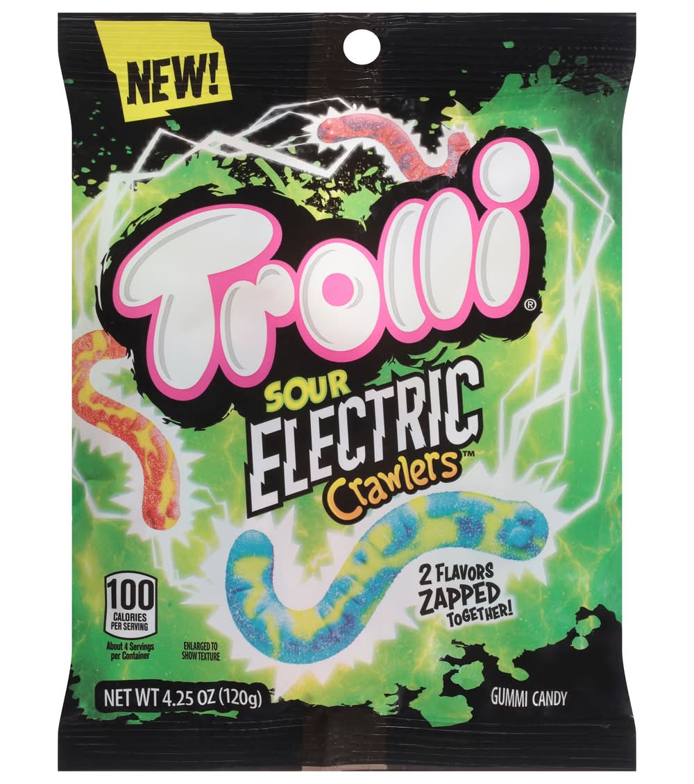 Trolli Electric Crawlers Sour Gummi (4.25 oz)