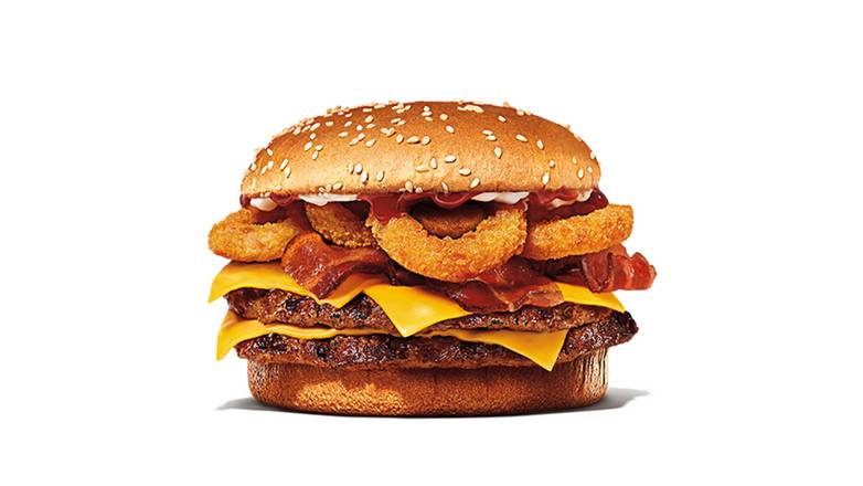 Kingᴹᶜ bacon rondelles d'oignon