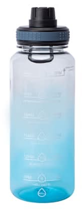 Ombre Motivational Chugger 32oz Blue