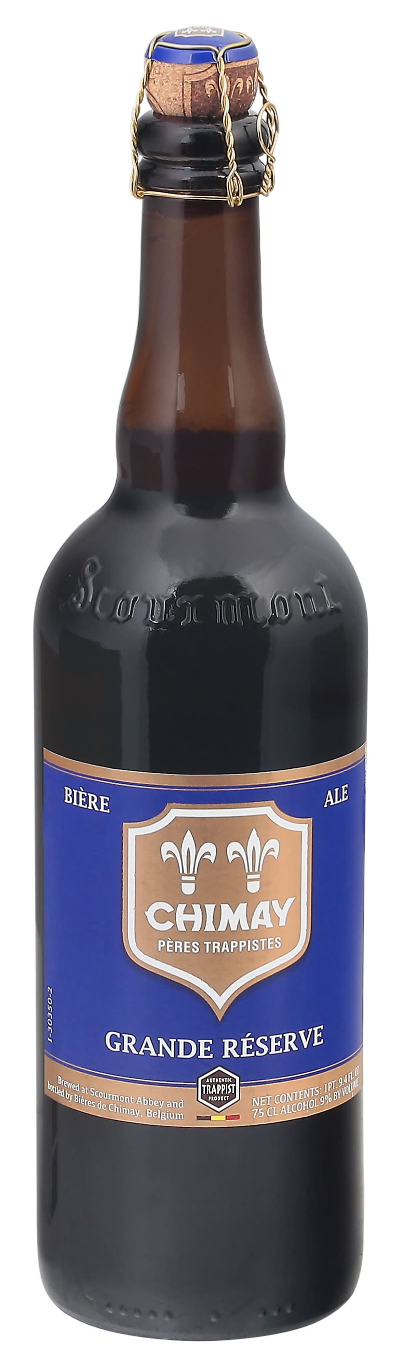 Chimay Grande Reserve Ale Trappist Beer (25.4 fl oz)