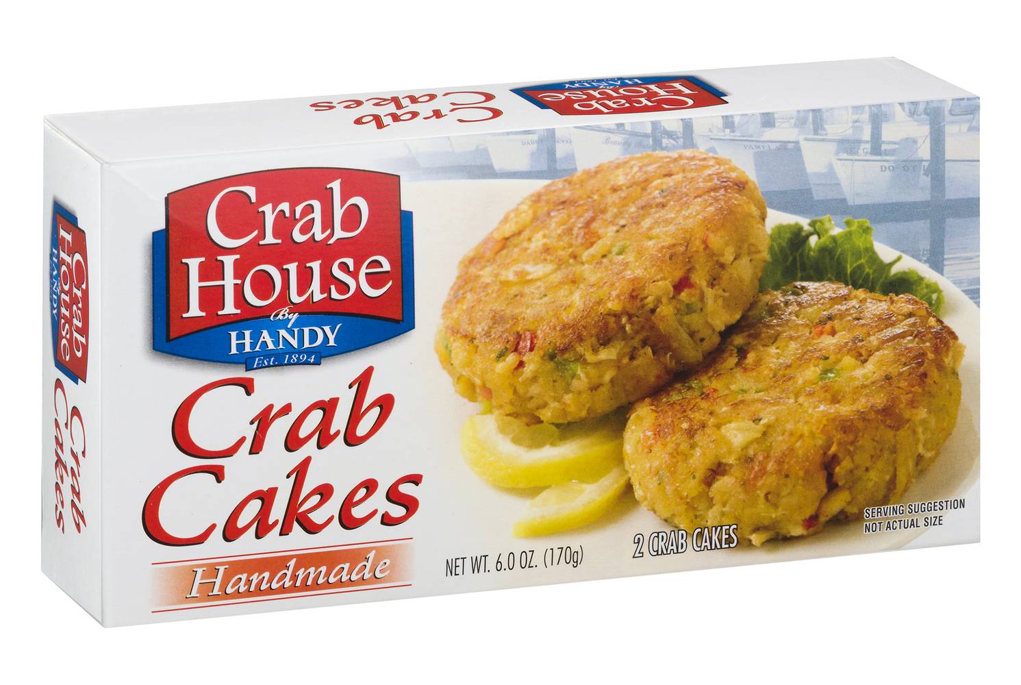 Crab House Handmade Crab Cakes (6 oz)