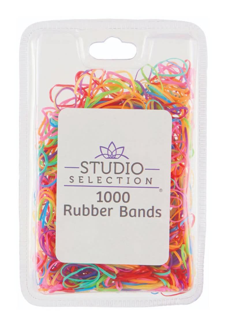 Studio Selection Rubber Bands 500 Ct