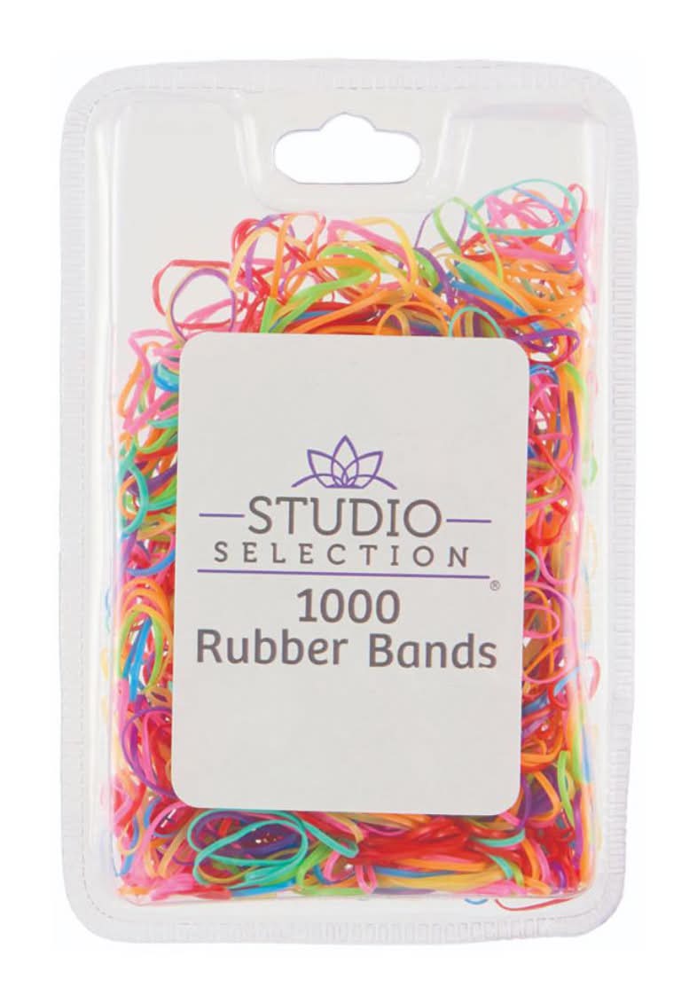 Studio Selection Rubber Bands 500 Ct