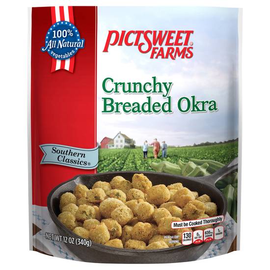 Pictsweet Farms Crunchy Family Size Breaded Okra