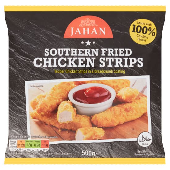 Jahan Southern Fried Chicken Strips (500g)