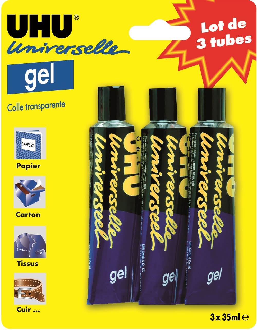 UHU - Colle universelle gel (130g)