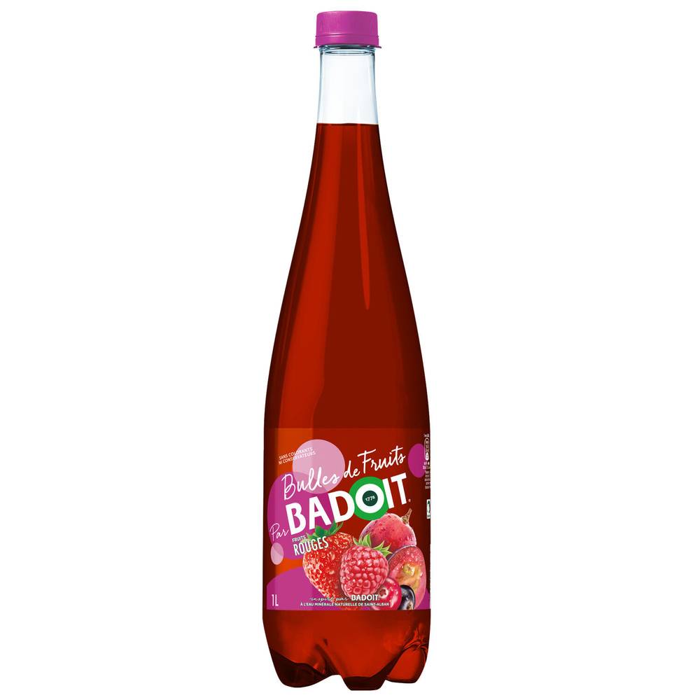 Badoit - Eau gazeuse, fruits rouges (1L)