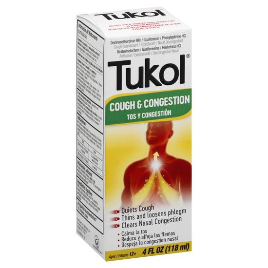 Tukol Cough & Congestion Tos Y Congestion Multi Symptom Relief Syrup