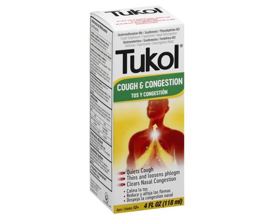 Tukol · Cough & Congestion Multi Symptom Relief Syrup (4 fl oz)