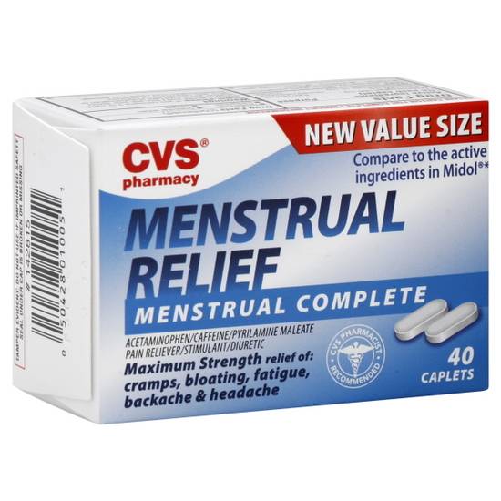 Cvs Pharmacy Menstrual Relief