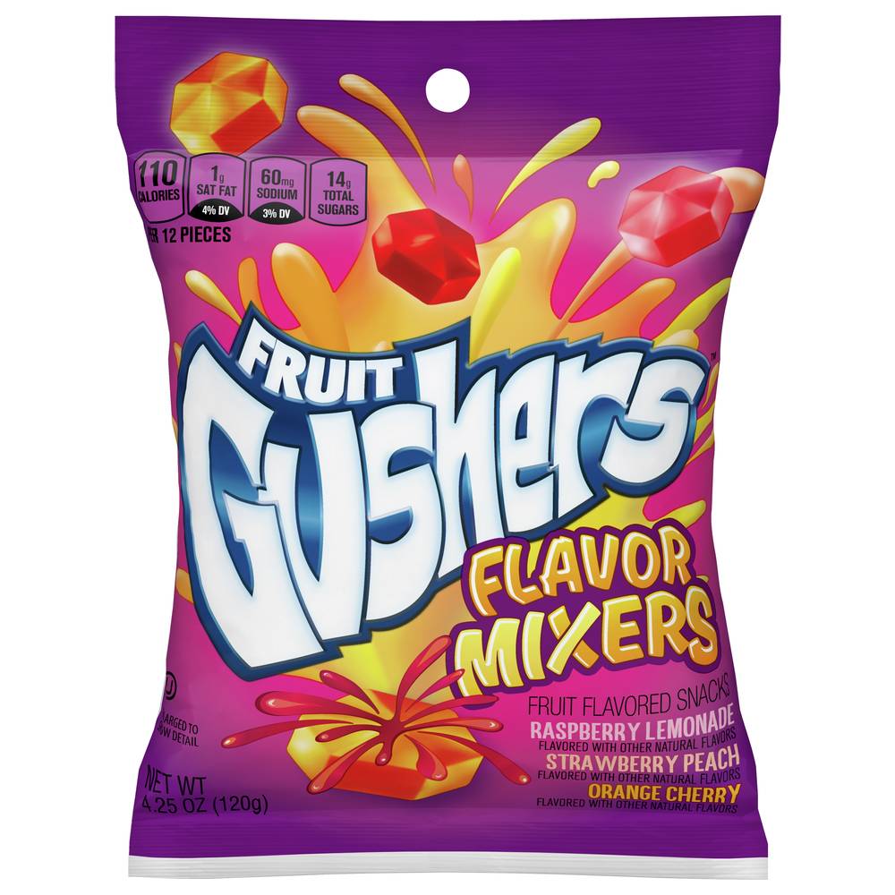 Gushers Flavor Mixers Snacks (fruit)