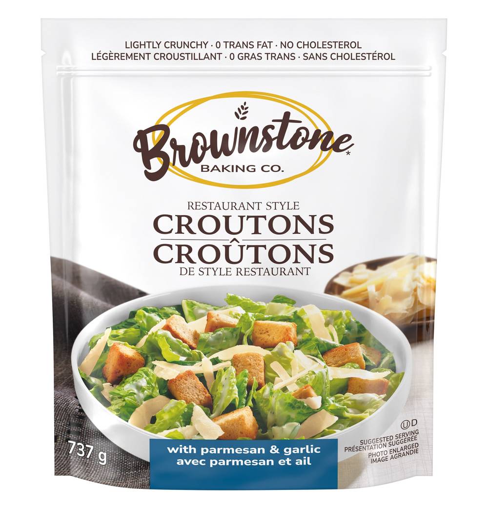 Brownstone Baking Co. - Crôutons De Style Restaurant, 737 G / Brownstone Baking Co. Restaurant Style Croutons, 737 G