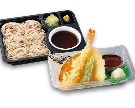 麺・天ぷら盛り合わせ　1人前セット