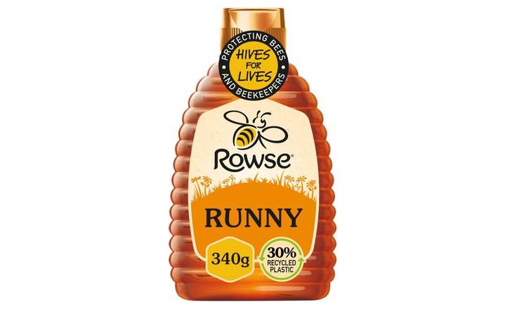 Rowse Pure & Natural Honey 340g (398369)