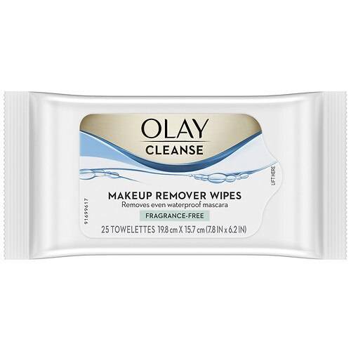 Olay Cleanse Makeup Remover Wipes Fragrance-Free - 25.0 ea