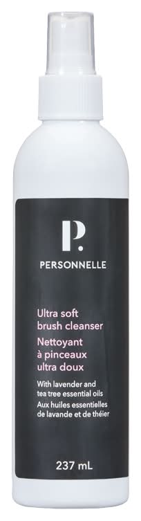 Personnelle nettoyant à pinceaux ultra doux (lavande-huile d'arbre à thé)