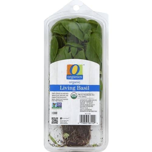 Order O Organics · Living Basil (1 ct) food online from Safeway store, Eureka on bringmethat.com