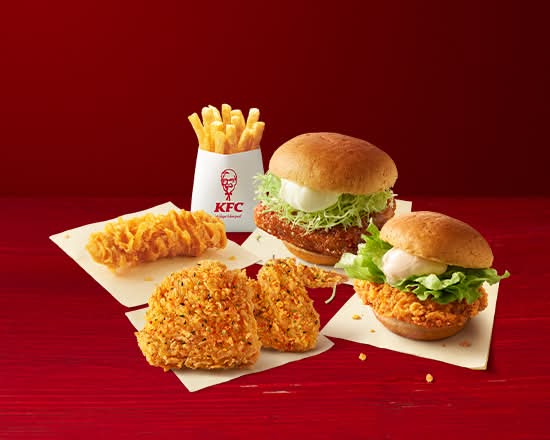 香るゆず七味チキン・バーガーパック Chicken with Aroma of Yuzu Shichimi Burger Pack