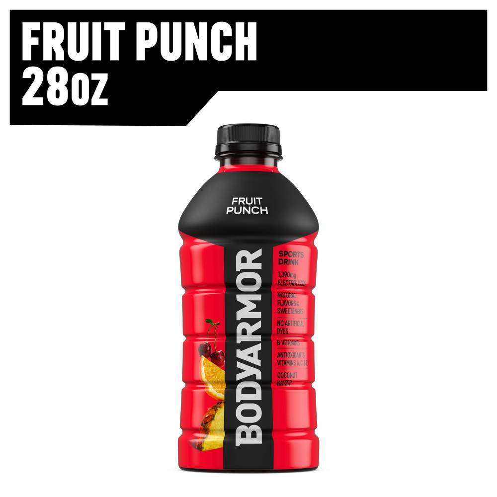 BODYARMOR Super Drink, Fruit Punch (28 fl oz)