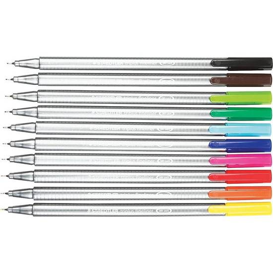 Staedtler Triplus Fineliner Pens 0.3 mm (10 units)