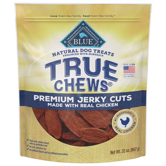 Blue Buffalo True Chews Premium Jerky Cuts Natural Dog Treats Chicken
