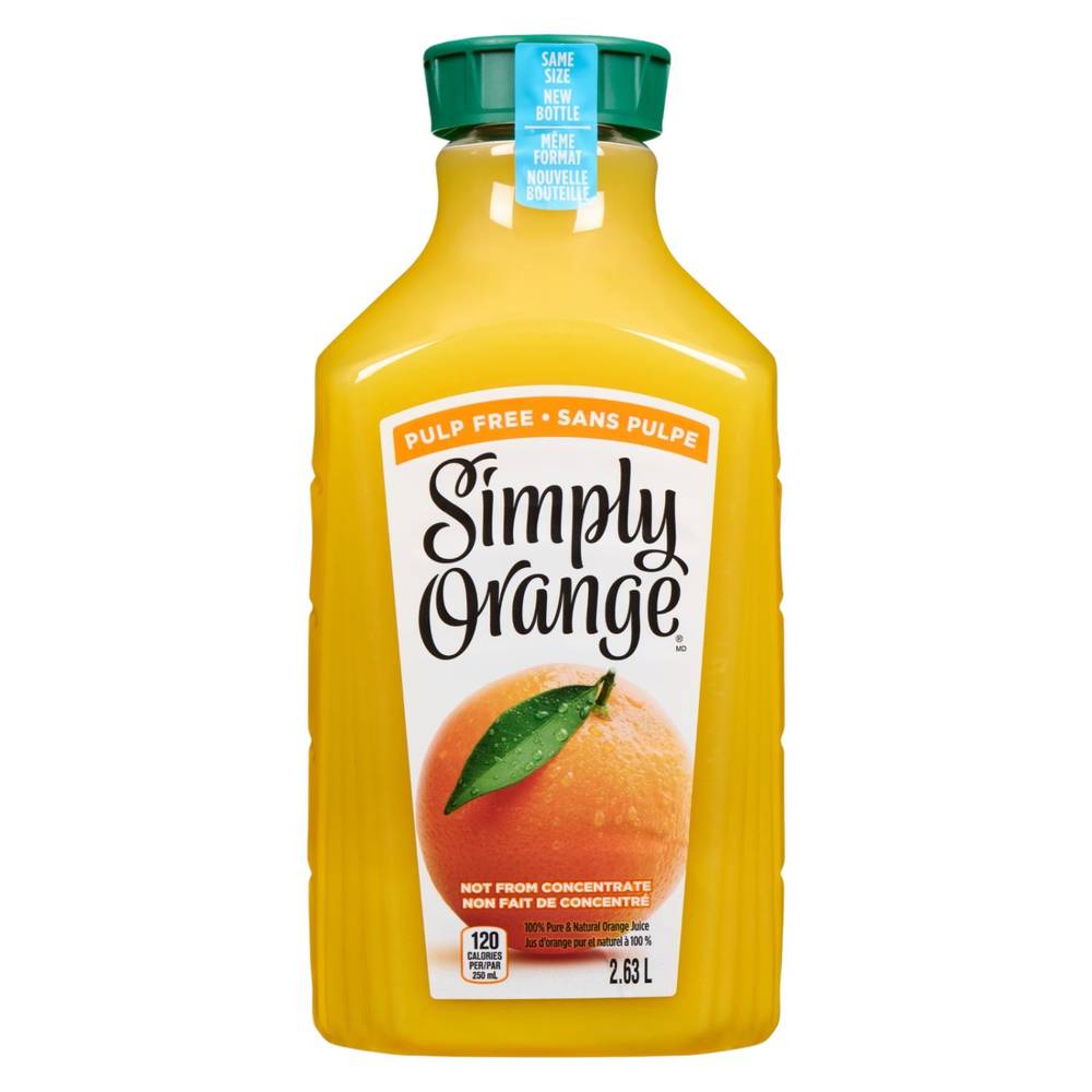 Simply Pulp Free Orange Juice (2.63 L)