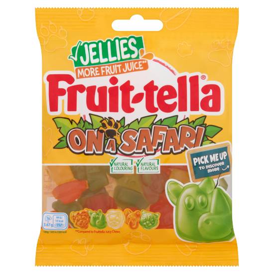 Fruit-Tella on a Safari Jelly Sweets 110g
