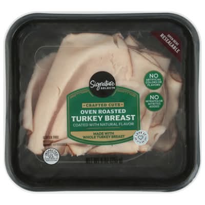 Signature Select Turkey Breast Craft Cuts Oven Roasted 9 Oz - 9 Oz
