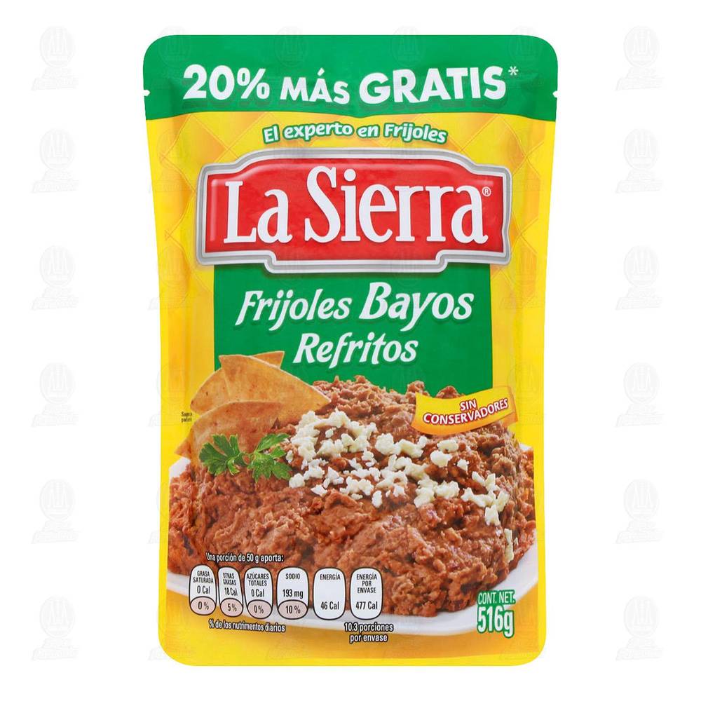 La Sierra · Frijoles bayos refritos (430 g)