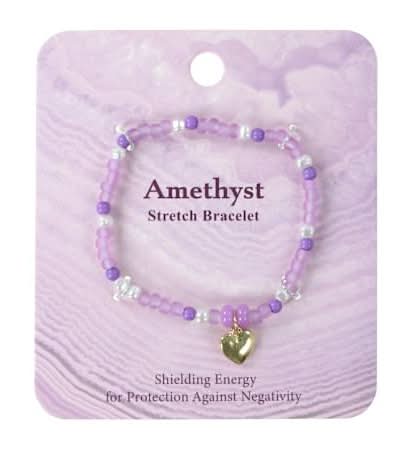 Semi-Precious Stone Bracelet Amethyst