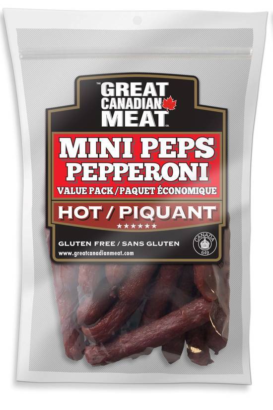 GCM Mini Peps Pepperoni Hot 225 g