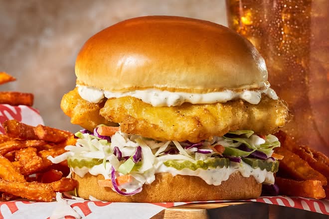 Crispy Fish Sandwich