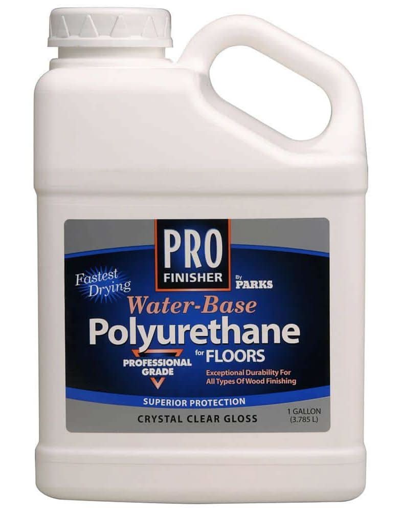 Rust-Oleum Parks Pro Finisher 1 Gal. Clear Gloss Water-Based Polyurethane For Floors