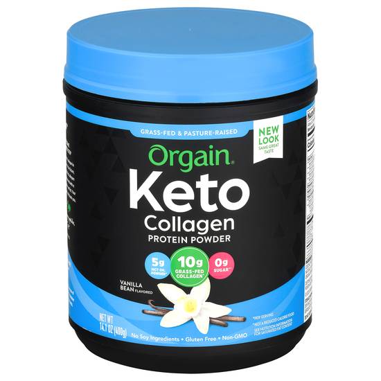 Orgain Keto Collagen Vanilla Protein Powder (0.9 lbs)