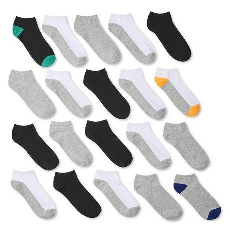 George Boys' Low-Cut Socks 20-pack (20 pairs)