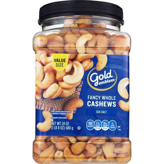 Gold Emblem Fancy Whole Cashews