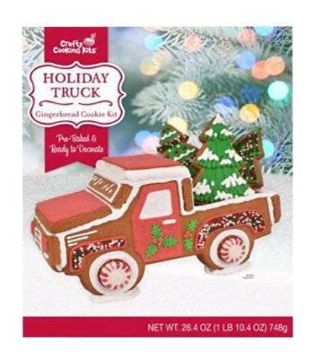 Crafty Cooking Kits Truck Gingerbread Holiday Cookie Kit